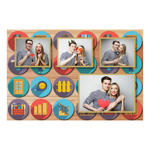 Carpenter's Day + collage + 426 gold Carpenter's Day + collage + 426 gold