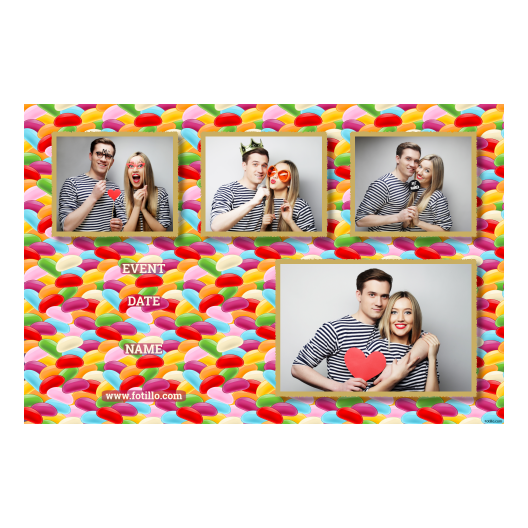 Dzień Żelków + słodycze + 426 złoty z tekstem Dzień Żelków + słodycze + 426 złoty z tekstem