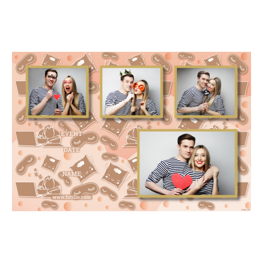 Template 426 consisting of 4 photos – Nap Day + pillows - Image 2