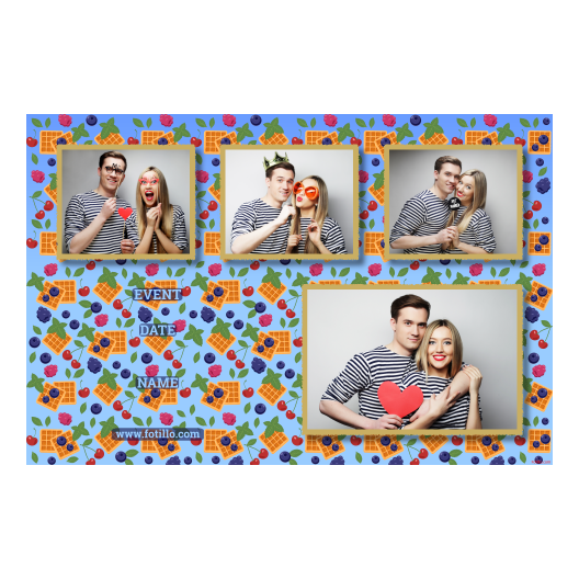 Dzień Gofra + owoce + 426 złoty z tekstem