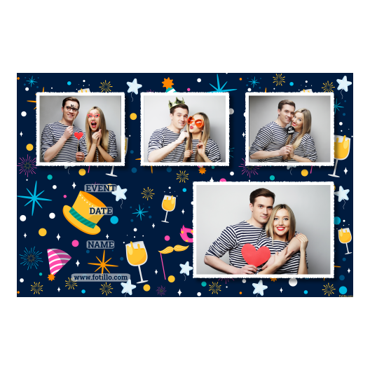 Przyjęcie sylwestrowe + Fajerwerki, gwiazdy + 426 z tekstem Przyjęcie sylwestrowe + Fajerwerki, gwiazdy + 426 z tekstem