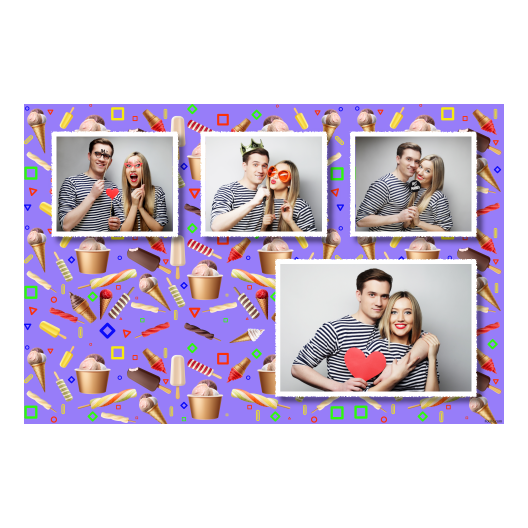 Dzień Lodów + kolaż + 426 biały Dzień Lodów + kolaż + 426 biały