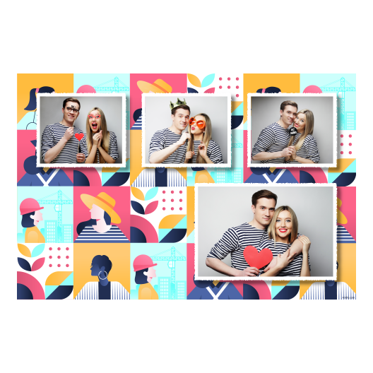 Women's Day + collage + 426 white