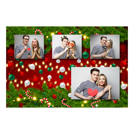 Ozdoby świąteczne + kwiaty i bombki + 426 brak ramki Ozdoby świąteczne + kwiaty i bombki + 426 brak ramki