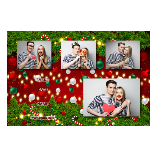 Ozdoby świąteczne + kwiaty i bombki + 426 brak ramki z tekstem Ozdoby świąteczne + kwiaty i bombki + 426 brak ramki z tekstem