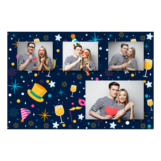 Przyjęcie sylwestrowe + Fajerwerki, gwiazdy + 426 brak ramki Przyjęcie sylwestrowe + Fajerwerki, gwiazdy + 426 brak ramki