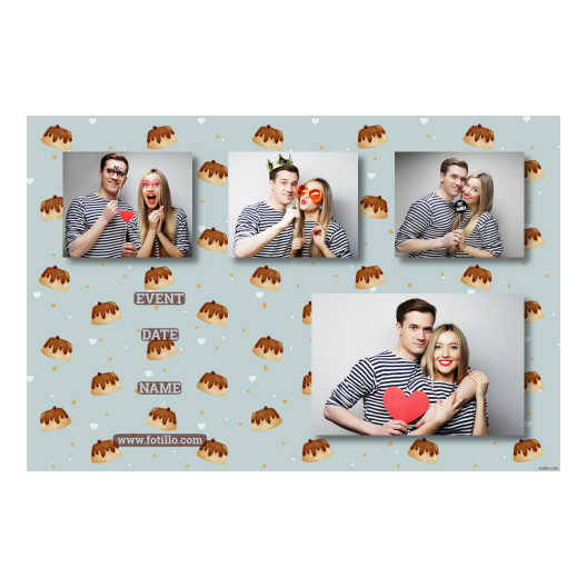 Dzień Budyniu + serca i słodycze + 426 brak ramki z tekstem Dzień Budyniu + serca i słodycze + 426 brak ramki z tekstem