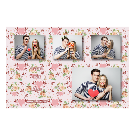 Wesele + kwiaty i serca + 426 brak ramki z tekstem Wesele + kwiaty i serca + 426 brak ramki z tekstem