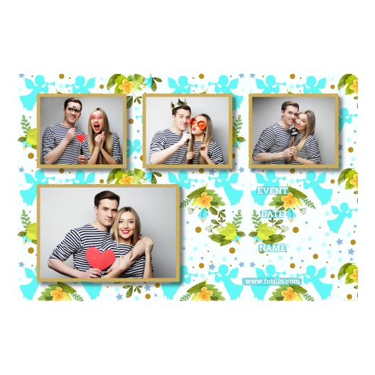 Pierwsza Komunia Święta + Kwiaty, anioły + 427 złoty z tekstem Pierwsza Komunia Święta + Kwiaty, anioły + 427 złoty z tekstem