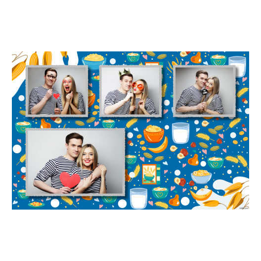 Cereal Day + flakes + model 427 silver Cereal Day + flakes + model 427 silver