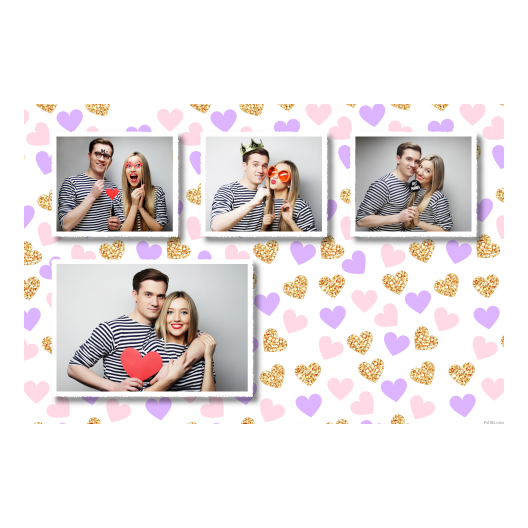 Miłość + serduszka + 427 biały Miłość + serduszka + 427 biały