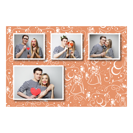 Wedding Photo + hearts + 427 white Wedding Photo + hearts + 427 white