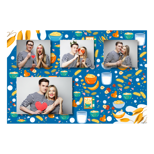 Cereal Day + flakes + model 427 no frame Cereal Day + flakes + model 427 no frame