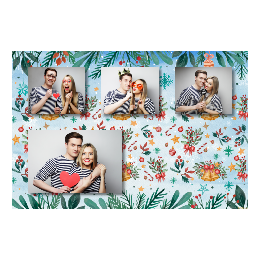 Dzwoneczki świąteczne + dekoracje + 427 brak ramki Dzwoneczki świąteczne + dekoracje + 427 brak ramki