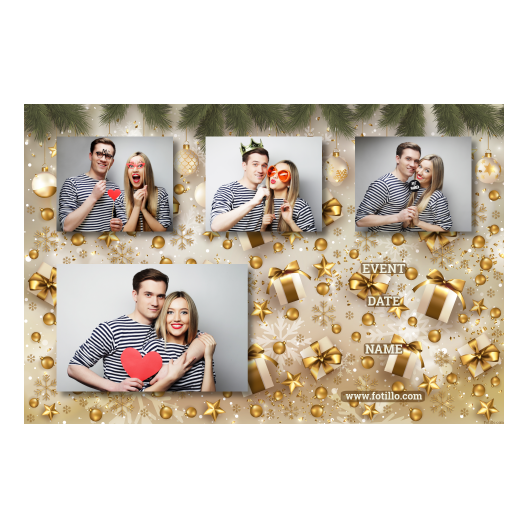 Prezenty świąteczne + bombki + 427 brak ramki z tekstem Prezenty świąteczne + bombki + 427 brak ramki z tekstem