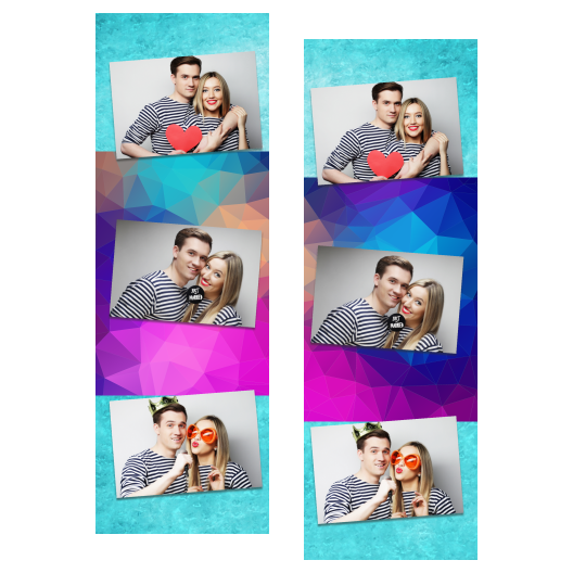 Niebieska impreza + trójkąty + 101 brak ramki Niebieska impreza + trójkąty + 101 brak ramki