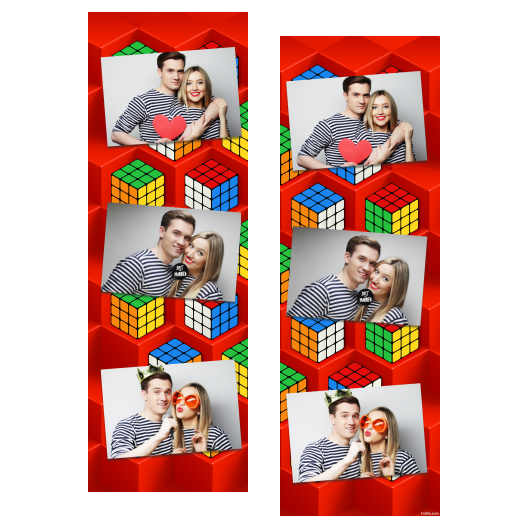 Dzień kostki Rubika + kostki + 101 brak ramki Dzień kostki Rubika + kostki + 101 brak ramki