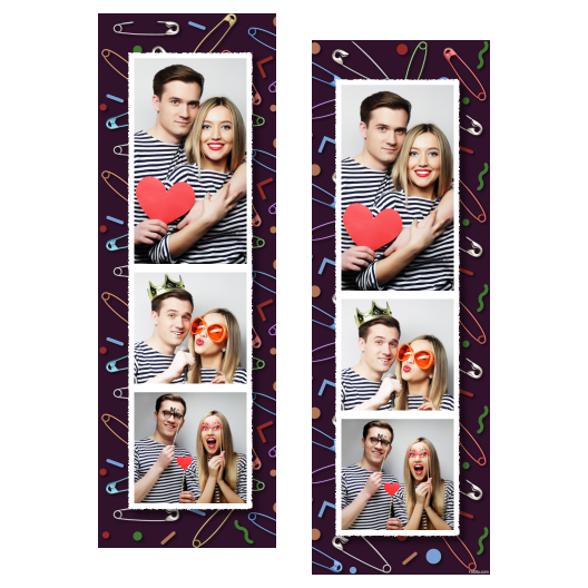 Dzień agrafki + kolaż + 107 biały Dzień agrafki + kolaż + 107 biały