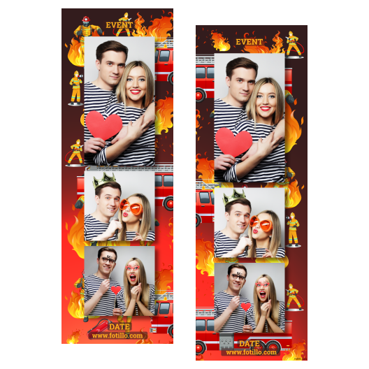 Dzień Strażaków + ogień + 107 brak ramki z podpisem Dzień Strażaków + ogień + 107 brak ramki z podpisem