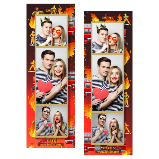 Dzień Strażaków + ogień + 108 złoty z podpisem Dzień Strażaków + ogień + 108 złoty z podpisem