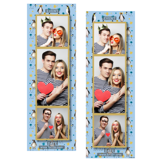 Dzień Pingwina + zwierzęta i kwiaty + 108 złoty z podpisem Dzień Pingwina + zwierzęta i kwiaty + 108 złoty z podpisem