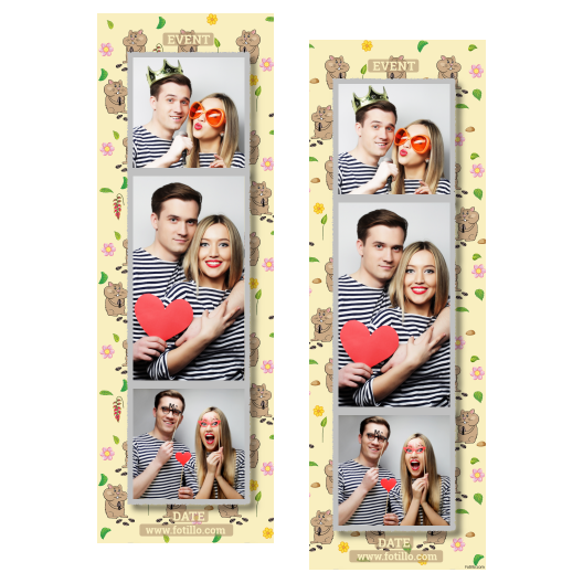 Dzień chomika + kwiaty + 108 z podpisem Dzień chomika + kwiaty + 108 z podpisem