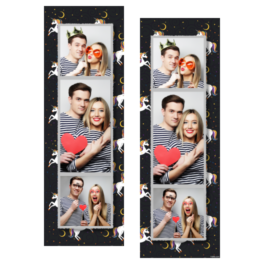 Dzień jednorożca + kolaż, gwiazdy + 108 Dzień jednorożca + kolaż, gwiazdy + 108