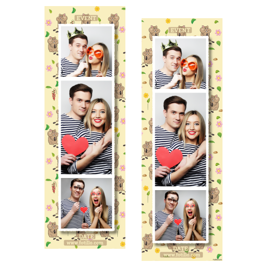 Dzień chomika + kwiaty + 108 biały z podpisem Dzień chomika + kwiaty + 108 biały z podpisem