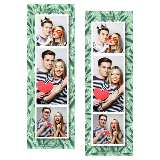 Dzień Konwalii + liście + 108 biały z podpisem Dzień Konwalii + liście + 108 biały z podpisem