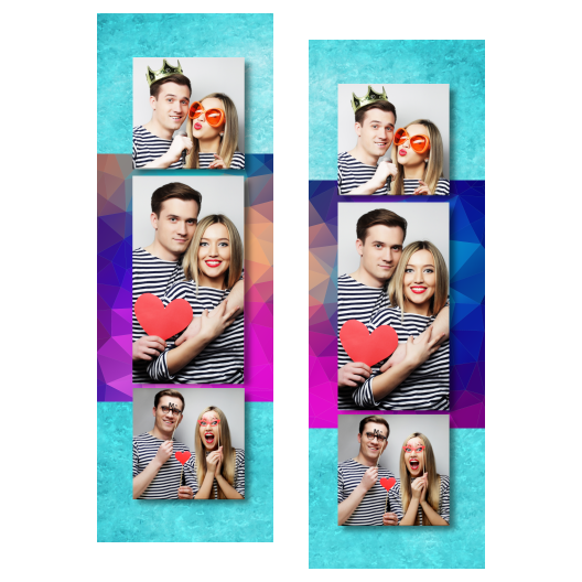 Niebieska impreza + trójkąty + 108 brak ramki Niebieska impreza + trójkąty + 108 brak ramki