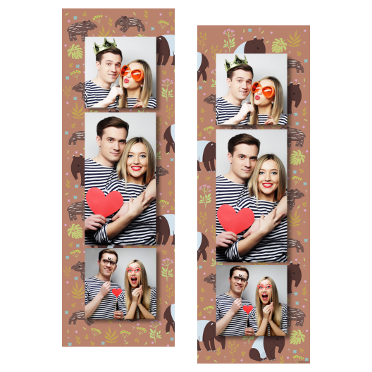 Dzień Tapira + liście i zwierzęta + 108 brak ramki Dzień Tapira + liście i zwierzęta + 108 brak ramki