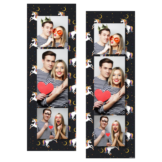 Dzień jednorożca + kolaż, gwiazdy + 108 brak ramki Dzień jednorożca + kolaż, gwiazdy + 108 brak ramki