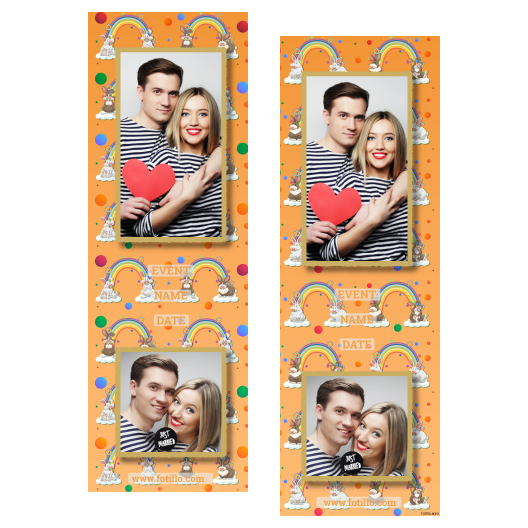 Dzień Sobowtóra + tęcze i króliki + 110 złoty z podpisem Dzień Sobowtóra + tęcze i króliki + 110 złoty z podpisem