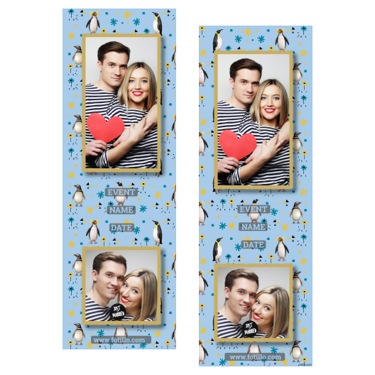 Dzień Pingwina + zwierzęta i kwiaty + 110 złoty z podpisem Dzień Pingwina + zwierzęta i kwiaty + 110 złoty z podpisem