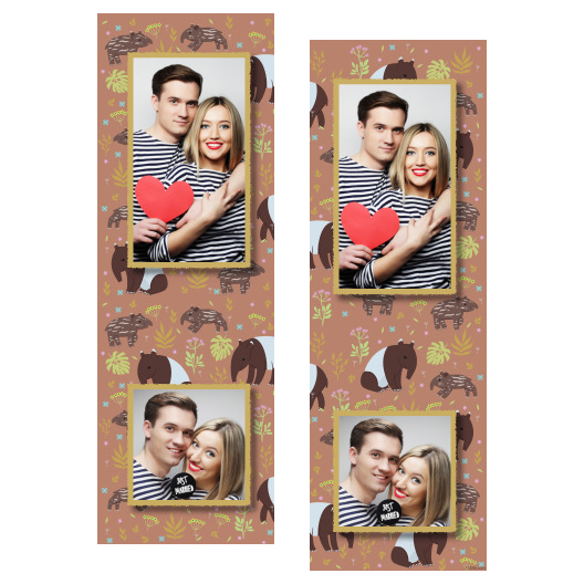 Dzień Tapira + liście i zwierzęta + 110 złoty Dzień Tapira + liście i zwierzęta + 110 złoty