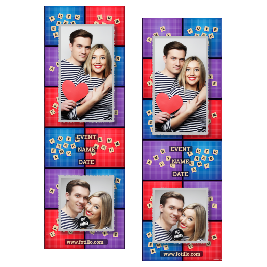 Dzień Scrabble + litery + 110 z podpisem Dzień Scrabble + litery + 110 z podpisem