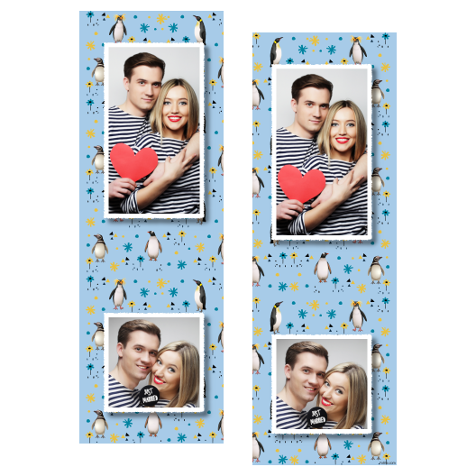 Dzień Pingwina + zwierzęta i kwiaty + 110 biały Dzień Pingwina + zwierzęta i kwiaty + 110 biały