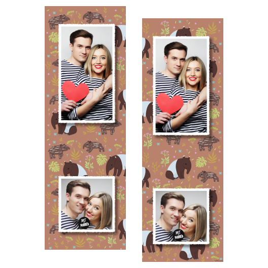 Dzień Tapira + liście i zwierzęta + 110 biały Dzień Tapira + liście i zwierzęta + 110 biały