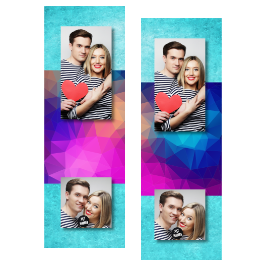 Niebieska impreza + trójkąty + 110 brak ramki Niebieska impreza + trójkąty + 110 brak ramki