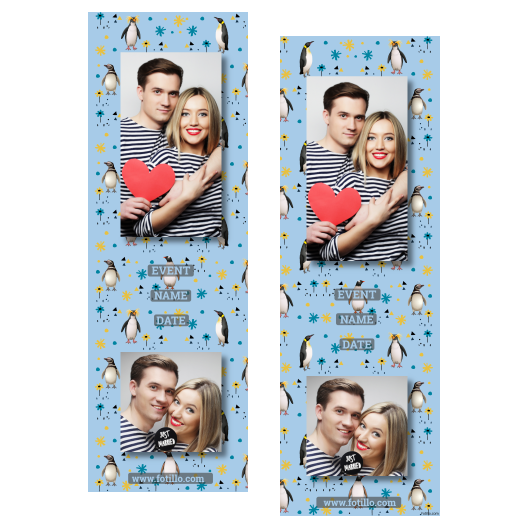 Dzień Pingwina + zwierzęta i kwiaty + 110 brak ramki z podpisem Dzień Pingwina + zwierzęta i kwiaty + 110 brak ramki z podpisem