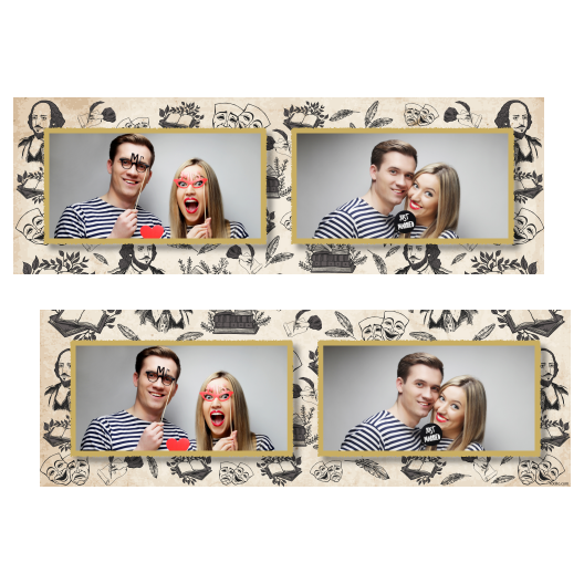 Dzień Shakespeare'a + maski i książki + 201 złoty