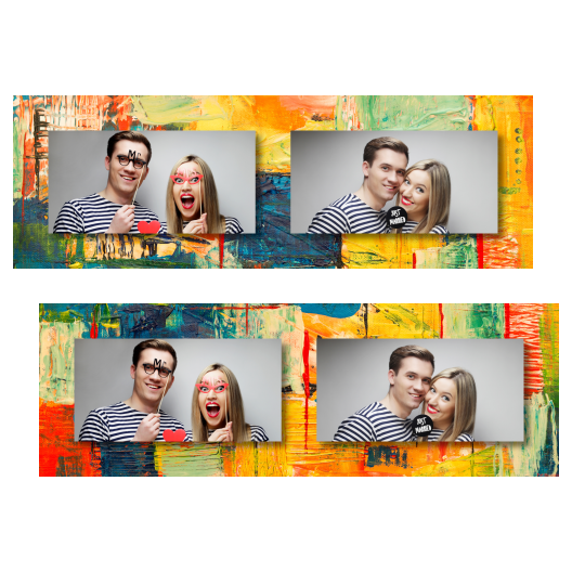 Obraz + kwadraty + 201 brak ramki