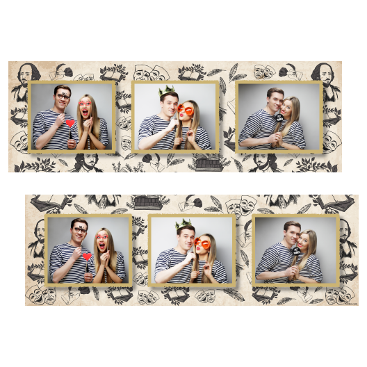 Dzień Shakespeare'a + maski i książki + 202 złoty Dzień Shakespeare'a + maski i książki + 202 złoty