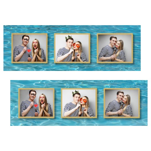 Woda + fale + 202 złoty Woda + fale + 202 złoty