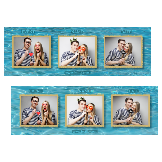 Woda + fale + 202 złoty z podpisem Woda + fale + 202 złoty z podpisem