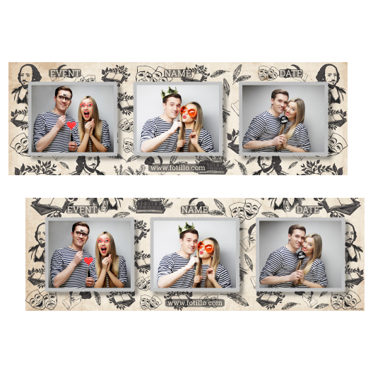 Dzień Shakespeare'a + maski i książki + 202 z podpisem Dzień Shakespeare'a + maski i książki + 202 z podpisem