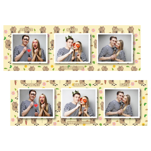 Dzień chomika + kwiaty + 202 biały z podpisem Dzień chomika + kwiaty + 202 biały z podpisem