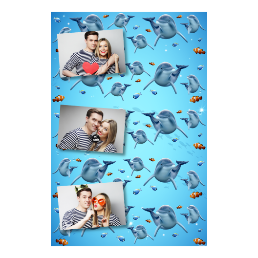 Dzień delfinów + ryby + 302 brak ramki Dzień delfinów + ryby + 302 brak ramki