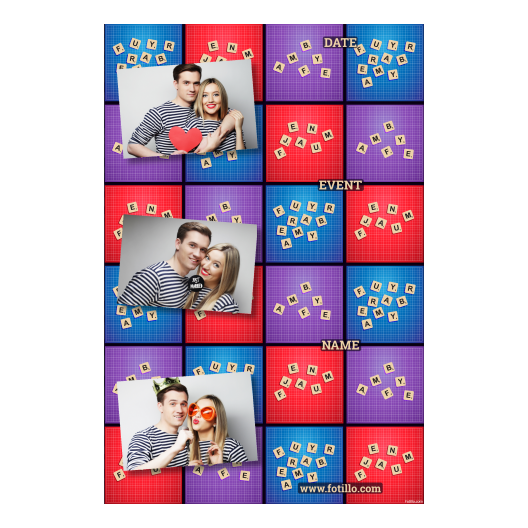 Dzień Scrabble + litery + 302 brak ramki z podpisem Dzień Scrabble + litery + 302 brak ramki z podpisem