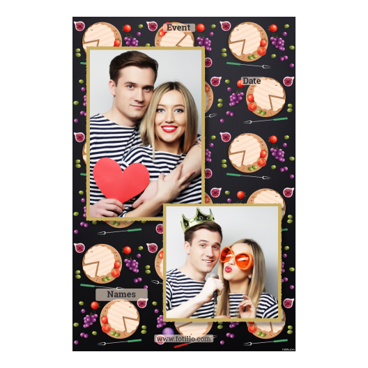 Dzień Sera Camembert + warzywa i owoce + 307 złoty z podpisem Dzień Sera Camembert + warzywa i owoce + 307 złoty z podpisem